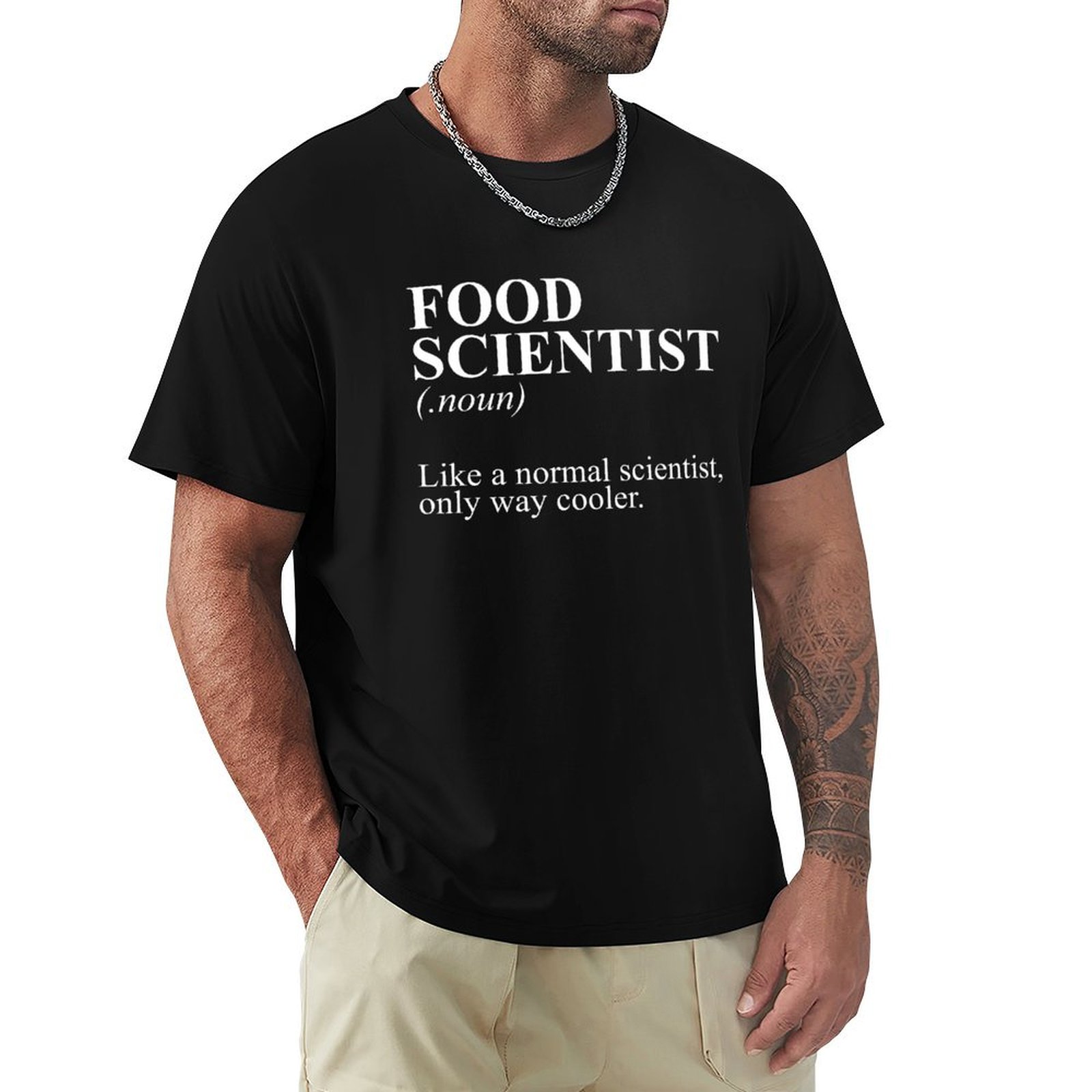 Foody Snacks - Voedselwetenschapper Grappige kookwetenschap Snacks voor foodieliefhebbers