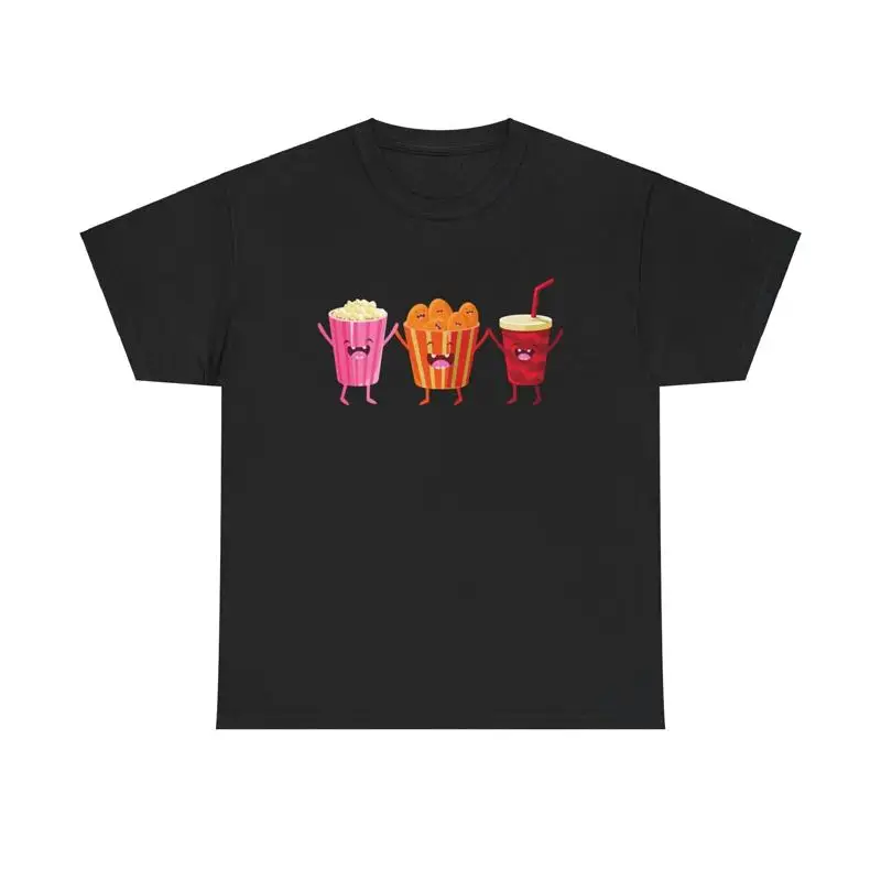 Foody Snacks - Snack Squad T-shirt foodie popcorn kip