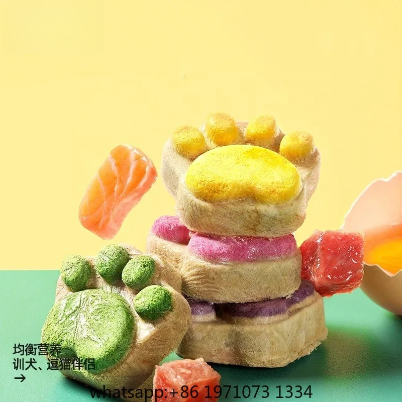 Food Protein Snacks - Katten Freeze-Dried Snacks Hoog Eiwitgehalte Kip