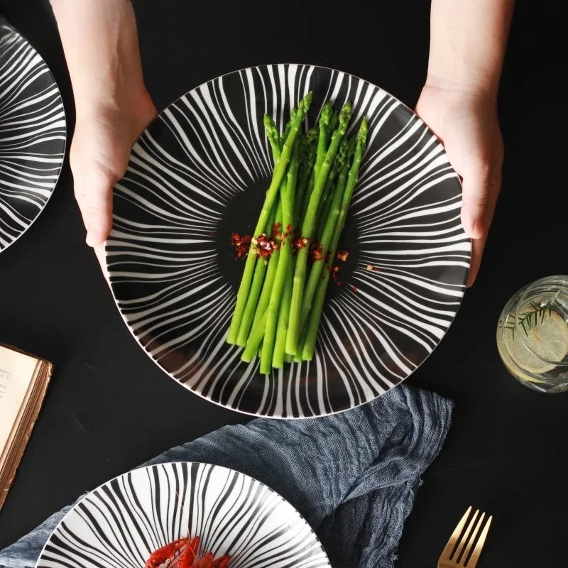 Keramische Zwart Witte Strepen - Food Snacks That Are Black recensie en prijs