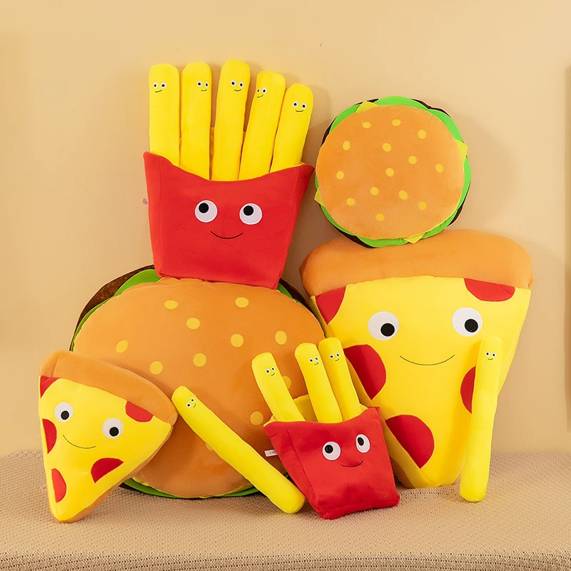 Frieten Hamburger Knuffel Scha - Foody Snacks recensie en prijs