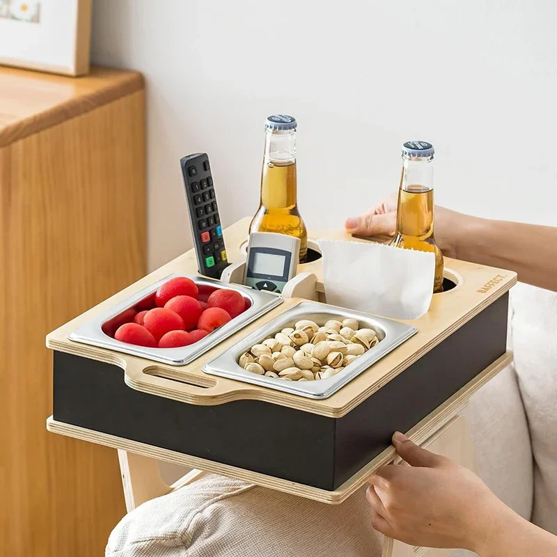 Rechthoek Bamboe Dienblad Desk - Food Drink Snacks recensie en prijs