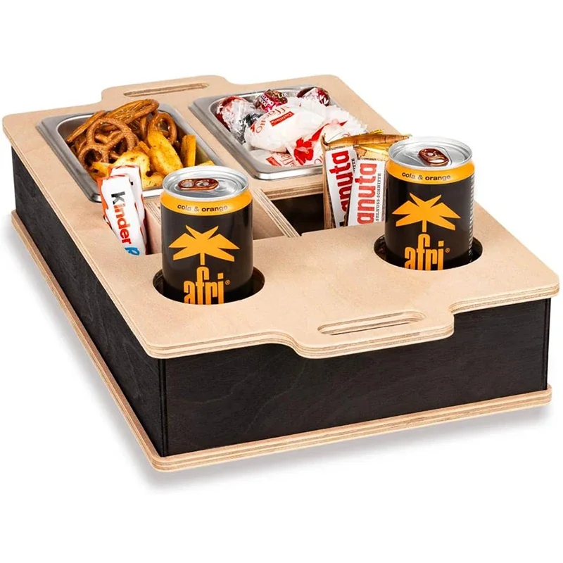 Rechthoek Bamboe Dienblad Desk - Food Drink Snacks recensie en prijs