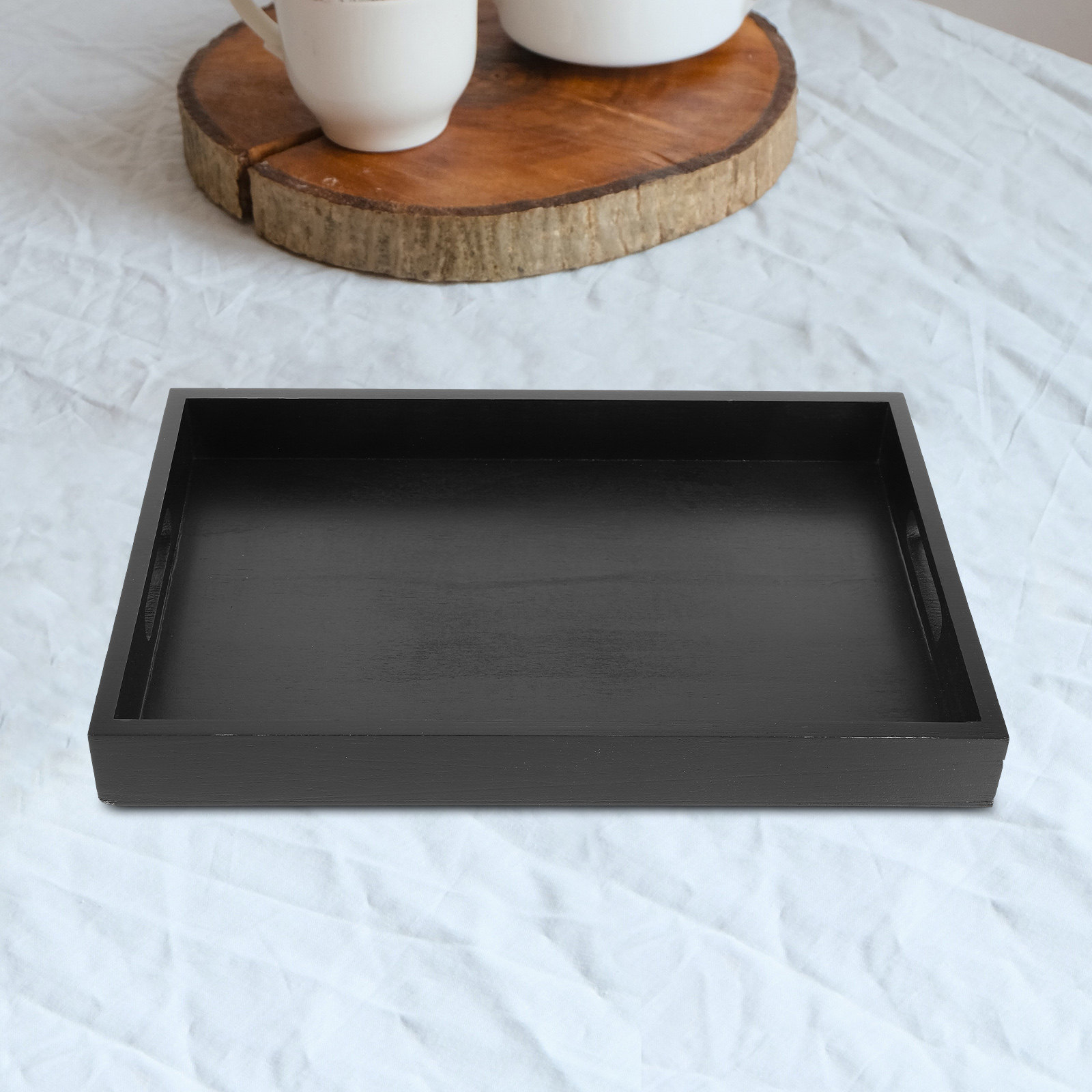Zwarte rechthoekige theebak va - Food Snacks That Are Black recensie en prijs
