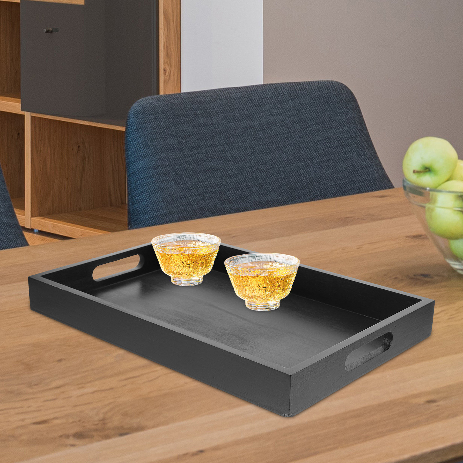 Zwarte rechthoekige theebak va - Food Snacks That Are Black recensie en prijs