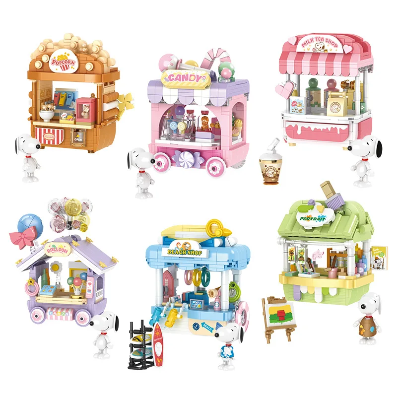 Snoopy Winkel Bouwstenen Stree - Spicy Food Snacks recensie en prijs