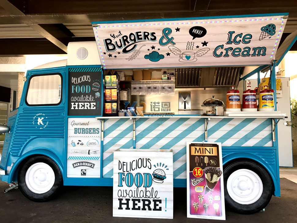 Elektrische ijswagen Fast Food - Food Truck With Snacks recensie en prijs