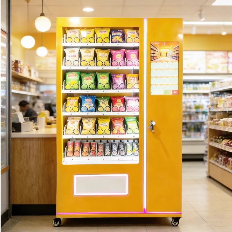 Automatische snack- en drankau - Snacks Food In Us recensie en prijs